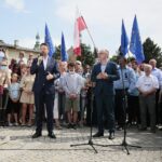 07.06.2020. Kielce. Wizyta Rafała Trzaskowskiego w Kielcach / Wiktor Taszłow / Radio Kielce