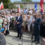 07.06.2020. Kielce. Wizyta Rafała Trzaskowskiego w Kielcach / Wiktor Taszłow / Radio Kielce