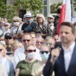 07.06.2020. Kielce. Wizyta Rafała Trzaskowskiego w Kielcach / Wiktor Taszłow / Radio Kielce