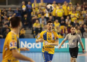 29.02.2020 Kielce. Mecz Ligi Mistrzów PGE Vive Kielce - THW Kiel / Wiktor Taszłow / Radio Kielce