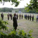 07.06.2020. Miedziana Góra. Uroczystości upamiętniające Zbigniewa Kruszelnickiego "Wilka" / Wiktor Taszłow / Radio Kielce