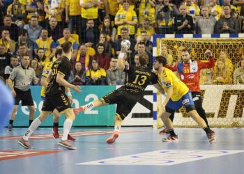 29.02.2020 Kielce. Mecz Ligi Mistrzów PGE Vive Kielce - THW Kiel / Wiktor Taszłow / Radio Kielce