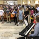 20.06.2020. Staszów. Pielgrzymka ze Staszowa do Sulisławic / Grażyna Szlęzak-Wójcik / Radio Kielce