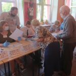 28.06.2020 Starachowice. Wybory prezydenckie. Obwodowa komisja wyborcza nr 1 / Anna Głąb / Radio Kielce