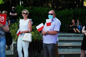 13.06.2020 Starachowice. Spotkanie w ramach akcji Łączy nas Polska / Emilia Sitarska / Radio Kielce