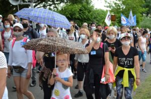 21.06.2020 Sulisławice. Drugi dzień uroczystości z okazji 200. rocznicy pielgrzymki mieszkańców Staszowa do Sulisławic / Grażyna Szlęzak-Wójcik / Radio Kielce