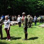 13.06.2020 Wykus. Uroczystości upamiętniające żołnierzy Zgrupowań Partyzanckich Armii Krajowej „Ponury-Nurt” / Emilia Sitarska / Radio Kielce