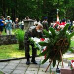 13.06.2020 Wykus. Uroczystości upamiętniające żołnierzy Zgrupowań Partyzanckich Armii Krajowej „Ponury-Nurt” / Emilia Sitarska / Radio Kielce