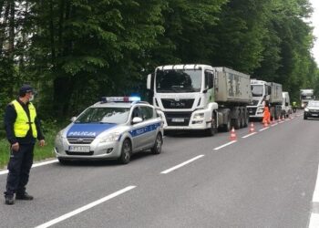 05.06.2020 Lubienia. Wypadek / Policja Starachowice