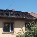 10.07.2020. Dobiesławice. Spalony dom / Marta Gajda / Radio Kielce