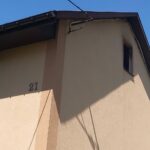 10.07.2020. Dobiesławice. Spalony dom / Marta Gajda / Radio Kielce