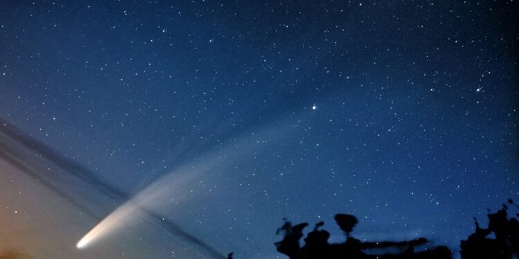 Kometa C2020/F3 NEOWISE / Michael Jager