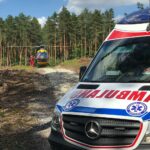 25.07.2020. Ruda Maleniecka. Wypadek przy skrzyżowaniu DK 74 i 42 / OSP KSRG Ruda Maleniecka