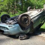 25.07.2020. Ruda Maleniecka. Wypadek przy skrzyżowaniu DK 74 i 42 / OSP KSRG Ruda Maleniecka