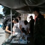 09.07.2020 Sielpia Wielka. Wojskowy punkt informacyjny kampanii „Zostań Żołnierzem Rzeczypospolitej" / Wojskowa Komenda Uzupełnień w Kielcach