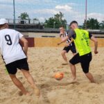 18.07.2020. Kielce. IX Turniej Piłki Nożnej Plażowej o Puchar Wojewody Świętokrzyskiego / Maciej Makuła / Radio Kielce