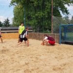 18.07.2020. Kielce. IX Turniej Piłki Nożnej Plażowej o Puchar Wojewody Świętokrzyskiego / Maciej Makuła / Radio Kielce