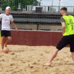 18.07.2020. Kielce. IX Turniej Piłki Nożnej Plażowej o Puchar Wojewody Świętokrzyskiego / Maciej Makuła / Radio Kielce