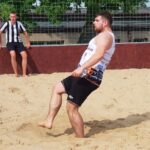 18.07.2020. Kielce. IX Turniej Piłki Nożnej Plażowej o Puchar Wojewody Świętokrzyskiego / Maciej Makuła / Radio Kielce