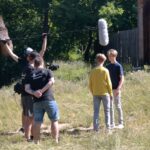 22.07.2020 Muzeum Wsi Kieleckiej w Tokarni. Plan filmu promującego świętokrzyskie atrakcje. / Magdalena Blicharska / Radio Kielce