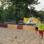 27.07.2020 Kielce. IV Turniej Piłki Nożnej Plażowej Lotto Cup 2020 / Maciej Makuła / Radio Kielce