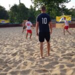 27.07.2020 Kielce. IV Turniej Piłki Nożnej Plażowej Lotto Cup 2020 / Maciej Makuła / Radio Kielce