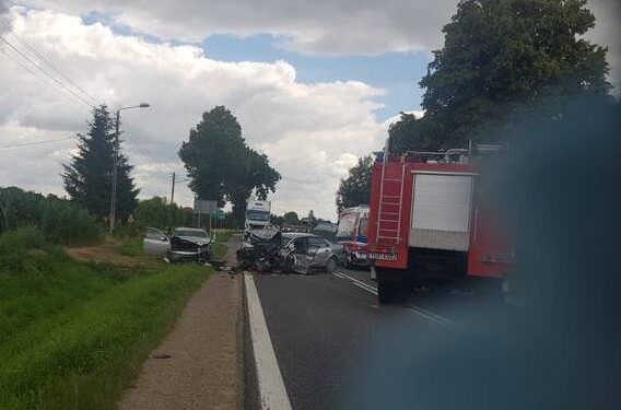 08.07.2020. Balbinów. Wypadek / Policja Świętokrzyska