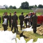 18-19.07.2020 Maśnik i Struzki. Ćwiczeniami WOT w zakresie działań przeciwpowodziowych oraz gaszenia pożarów kompleksów leśnych / KP PSP Staszów