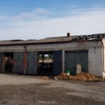 23.07.2020. Baćkowice. Pożar zabudowań gospodarczych / OSP Baćkowice