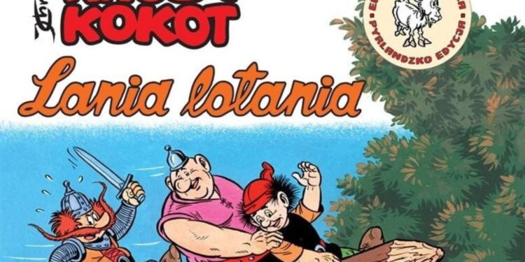 Fragment okładki komiksu „Kaju i Kokot - Lania lotania” / mat. prasowe