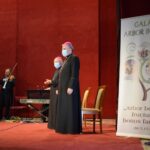 05.07.2020 Sandomierz.Dom Katolicki w Sandomierzu - gala wręczenia nagród Arbor Bona. Na zdjęciu od lewej biskup senior diecezji sandomierskiej Edward Frankowski i biskup ordynariusz Krzysztof Nitkiewicz / Ks. Wojciech Kania