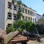 Czerwiec 2020. Jasło. Zniszczenia po nawałnicach / Wojciech Żebracki / UM Jasło