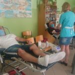 05.07.2020. Sobków. Akcja zbiórki krwi / Ewa Pociejowska-Gawęda / Radio Kielce