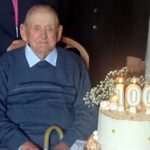 02.07.2020 Łysaków Kawęczyński. Setne urodziny Stanisława Bartochy. Na zdjęciu Stanisław Bartocha / Ewa Pociejowska-Gawęda / Radio Kielce