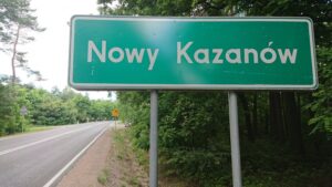 22.07.2020. Nowy Kazanów. Ulice z nazwami / Magdalena Galas-Klusek / Radio Kielce