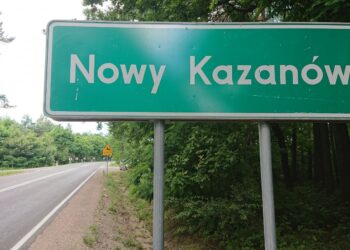22.07.2020. Nowy Kazanów. Ulice z nazwami / Magdalena Galas-Klusek / Radio Kielce