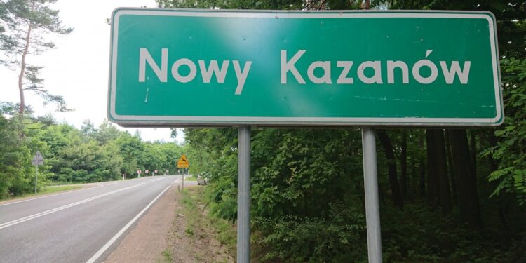 22.07.2020. Nowy Kazanów. Ulice z nazwami / Magdalena Galas-Klusek / Radio Kielce