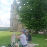 Jędrzejów. Piknik Malarski / Ewa Pociejowska-Gawęda / Radio Kielce