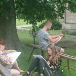 Jędrzejów. Piknik Malarski / Ewa Pociejowska-Gawęda / Radio Kielce