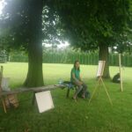 Jędrzejów. Piknik Malarski / Ewa Pociejowska-Gawęda / Radio Kielce