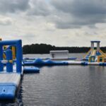 05.07.2020. Sielpia. Pływający plac zabaw / Magdalena Galas-Klusek / Radio Kielce