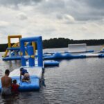 05.07.2020. Sielpia. Pływający plac zabaw / Magdalena Galas-Klusek / Radio Kielce