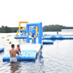 05.07.2020. Sielpia. Pływający plac zabaw / Magdalena Galas-Klusek / Radio Kielce