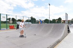 23.07.2020. Końskie. Skatepark / Magdalena Galas-Klusek / Radio Kielce