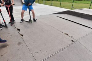 23.07.2020. Końskie. Skatepark / Magdalena Galas-Klusek / Radio Kielce