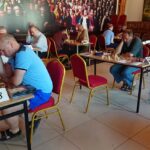 11.07.2020 Kałków-Godów.  Szachowe Mistrzostwa Polski Duchowieństwa / Anna Głąb / Radio Kielce