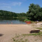 25.07.2020 Starachowice. Kąpielisko Piachy / Anna Głąb / Radio Kielce