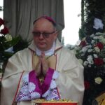 19.07.2020. Małogoszcz. Prymicyjna msza święta arcybiskupa Henryka Jagodzińskiego. Na zdjęciu: abp. Henryk Jagodziński / Ewa Pociejowska-Gawęda / Radio Kielce