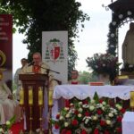 19.07.2020. Małogoszcz. Prymicyjna msza święta arcybiskupa Henryka Jagodzińskiego / Ewa Pociejowska-Gawęda / Radio Kielce