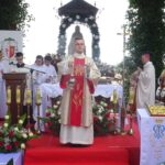 19.07.2020. Małogoszcz. Prymicyjna msza święta arcybiskupa Henryka Jagodzińskiego / Ewa Pociejowska-Gawęda / Radio Kielce